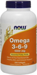 Suplement diety Now Foods Omega 3-6-9 1000 mg 250 k (733739018373) - obraz 1