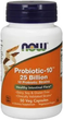 Suplement diety Now Foods Probiotic-10 25 Billion 50 k (733739029263) - obraz 1