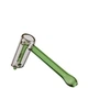 Стеклянный баблер для курения Mini Hammer Bubbler - изображение 3