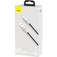 Кабель Baseus Cafule Metal Data Type-C 66W (1m) CAKF000101 черный - изображение 4