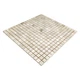 Мозаика из мрамора Матовая МКР-4СН (15x15) Victoria Beige МВ - изображение 4