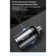 Автомобильное зарядное устройство Baseus Tiny Star Mini PPS Car Charge 30W Быстрая зарядка Quick Charge 4.0 + Power Delivery 3.0 Type-C 3A Зарядка в авто (VCHX-B0G) Grey - изображение 11