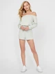 Свитшот женский Guess 863570589 XL Зеленый (1159782886) - изображение 3