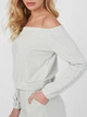 Свитшот женский Guess 863570589 XL Зеленый (1159782886) - изображение 4