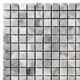 Серая Мраморная Мозаичная плитка Матовая МКР-4СВ (15х15) - изображение 4