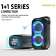 Портативна бездротова Bluetooth колонка Hopestar Party200 mini |BT5.3, 20W, TWS, USB, 6h, IPX6| Blue - зображення 4