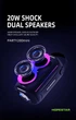 Портативна бездротова Bluetooth колонка Hopestar Party200 mini |BT5.3, 20W, TWS, USB, 6h, IPX6| Blue - зображення 6