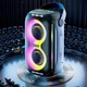 Портативна бездротова Bluetooth колонка Hopestar Party200 mini |BT5.3, 20W, TWS, USB, 6h, IPX6| Grey - зображення 8