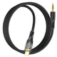 Аудіокабель HOCO UPA25 iP to 3.5mm male, nylon braid, 1m, Black 6931474791153 - зображення 5