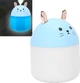 Увлажнитель воздуха и ночник Котик 2в1 Humidifiers с подсведкой, ультразвуковой Голубой - изображение 4