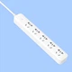 Подовжувач Xiaomi AIGO Power Strip Wi-Fi (3 розетки + 3 USB) 2 м White (AC0331ZN) - зображення 2