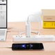 Подовжувач Xiaomi AIGO Power Strip Wi-Fi (3 розетки + 3 USB) 2 м White (AC0331ZN) - зображення 5