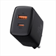 Зарядное устройство для МПЗ Baseus Compact Quick Charger 20W QC+ PD (Type-C+USB) black - изображение 2