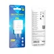 Зарядное устройство для BOROFONE BA71A 20 Вт PD QC USB-C 1 порт белый - изображение 4