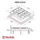 Варочная поверхность Perfelli HGM 61424 WH - изображение 10