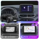 Магнитола Lesko Hyundai Tucson III Рестайлинг 2018-2021 IPS 10" 4/64Gb CarPlay 4G Wi-Fi GPS Prime Туксон - изображение 3