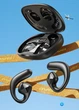 Беспроводные bluetooth наушники Awei T67 с микрофоном шумоподавления вызова Black - изображение 3