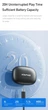 Беспроводные bluetooth наушники Awei T67 с микрофоном шумоподавления вызова Black - изображение 4