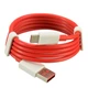 Кабель USB на Type-C 65W PD SUPER VOOC/6A 1m OPPO (RED) - зображення 1