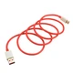 Кабель USB на Type-C 65W PD SUPER VOOC/6A 1m OPPO (RED) - зображення 2