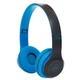 Бездротові навушники Wireless P47 SD + Bluetooth 5.0+EDR MP3 плеєр Blue - изображение 1