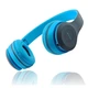 Бездротові навушники Wireless P47 SD + Bluetooth 5.0+EDR MP3 плеєр Blue - изображение 3