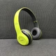 Бездротові навушники Wireless P47 SD + Bluetooth 5.0+EDR MP3 плеєр Green - зображення 7