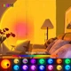 Проекційний світильник USB Sunset Lamp з пультом 16 кольорів - зображення 7