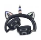 Наушники CAT с кошачьими ушками STN-27 Bluetooth беспроводные RGB STN-27-Black - изображение 1