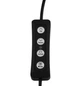 Кольцевая LED лампа 20 см 8 дюймов Black - изображение 3