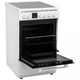 Кухонна плита ELEYUS IMPULS 6008 V WH - изображение 2