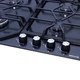 Газовая варочная поверхность weilor gm w604 bl - изображение 3