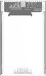 Внешний карман Maiwo для 2.5" SATA HDD/SSD USB 3.1 Gen1 Type-C Прозрачный (K2510) - изображение 3