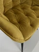 Кресло обеденное Intarsio Magic Velvet карри - изображение 7