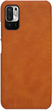 Чохол-книжка Nillkin Qin Leather для Xiaomi Redmi Note 10 5G/Poco M3 Pro Brown (NN-QLC-XRN10/BN) - зображення 2