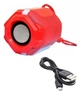 Портативная bluetooth колонка T&G TG-162 с подсветкой Красный - изображение 2