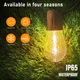 Портативная светодиодная гирлянда Smart Bulbs, с защитой от воды IP65, 10 шаров в форме груши, 4,5 м., Белый теплый (S1BLBOTHM4) - изображение 8
