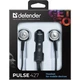 Гарнитура для смартфонов Defender Pulse 427 1.2м проводная 63427 Black - изображение 3
