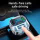 Автомобильный FM-трансмиттер модулятор Hoco FM Launcher E75 Bravery |2xUSB,1xType-C, QC3.0, PD30W, BT5.0| - изображение 6