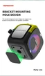 Портативная беспроводная Bluetooth колонка Hopestar Party one |BT5.1, 80W, TWS, AUX/TF/USB, 10h, IPX6| Green - изображение 6