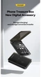 Кабель Type-C to Type-c 3A Essager перехідники Lightning / microUSB / Type-C швидке заряджання, передача данних, підставка для телефона (6 в 1) - зображення 5