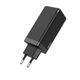 Сетевое зарядное устройство Baseus Quick GaN Travel QC4.0+PD3.0 65W USB+2Type-C 5A Черный - изображение 5