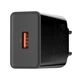 Мережевий зарядний пристрій Baseus Speed Mini QC Single U QC3.0 18W USB 3A Чорний - зображення 5