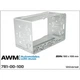 Универсальная шахта для крепления 2 DIN магнитол AWM 781-00-100 - изображение 2
