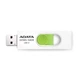 USB флеш-накопичувач флешка Flash A-DATA USB 3.0 AUV 320 64Gb White/Green - зображення 2