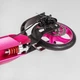 Самокат алюмінієвий Best Scooter BS-45011 ручне дискове гальмо, колеса PU, діаметр коліс - 200мм, 2 амортизатори, підсклянник, в коробці - изображение 4