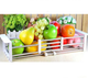Кухонна полиця Багатофункціональна складана Kitchen Drain Shelf Rack для сушіння посуду та овочів та фруктів від 35см до 54см FF-77 - зображення 4