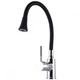 Смеситель кухонный с гибким шлангом Globus Lux Lazer GLLR-0203SA-B01 черный / хром - изображение 4