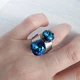 Кольцо Hand Made с кристаллами Swarovski - изображение 2