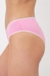 Женские хлопковые трусы слипы Giulia Basic 2301/60 XS Pink, комфортные повседневные трусики, базовое нижнее белье - изображение 4